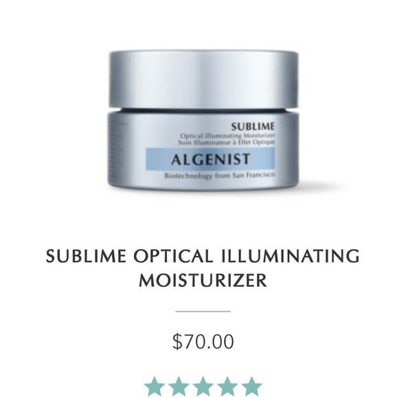 algenist sublime optical illuminating moisturizer